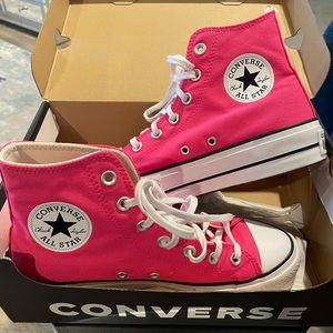 Chuck Taylor All Star Lift Hi - Pink Platform Converse